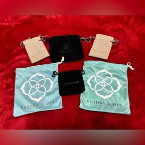 Designer Jewelry dust bags Kendra Scott Swarovski David Yurman